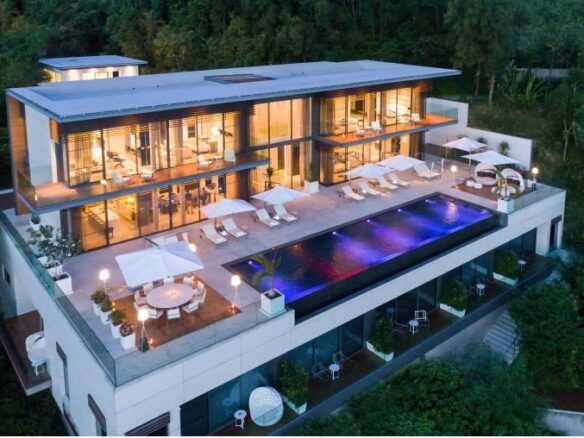 Phuket | 6 Bedroom Sea View Luxury Villa ID. 19AY6103