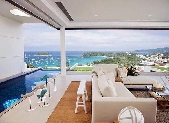 Phuket | Luxury duplex with sea-view over Kata ID.22KT3101