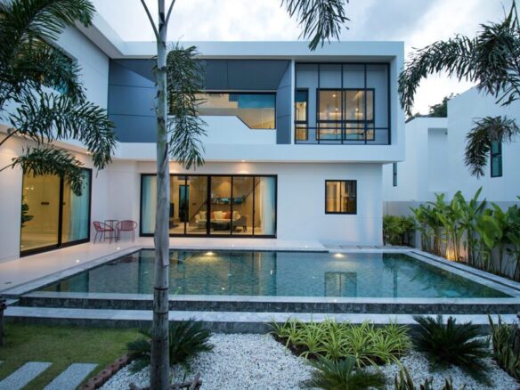 Pool Villa Boat Pattana Koh Keaw nearby British International School ID.22KK4401