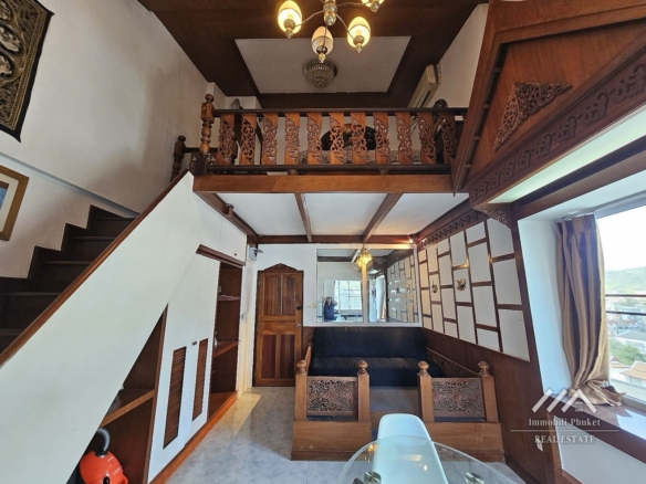 2 Combined 1-Bedroom Units for Sale – Corner Condo in Central Patong
