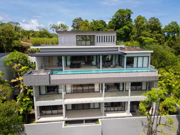 Manik Hillside Villa 7 – 4-Bedroom Modern Luxury Residence with 20m Pool